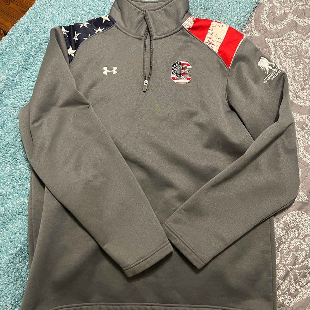 University of South Carolina Under Armour quarter zip Wounded Warrior Project